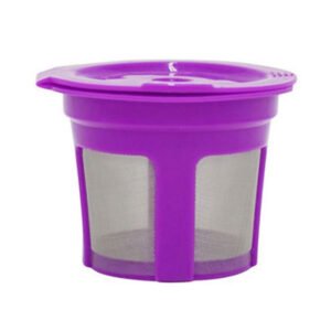 For Keurig Coffee Maker Reusable Mesh Coffee Filter(Purple)